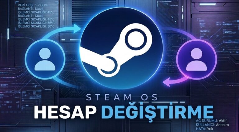 SteamOS Güncellemesi: Oyun Sırasında Sorunsuz Hesap Değiştirme