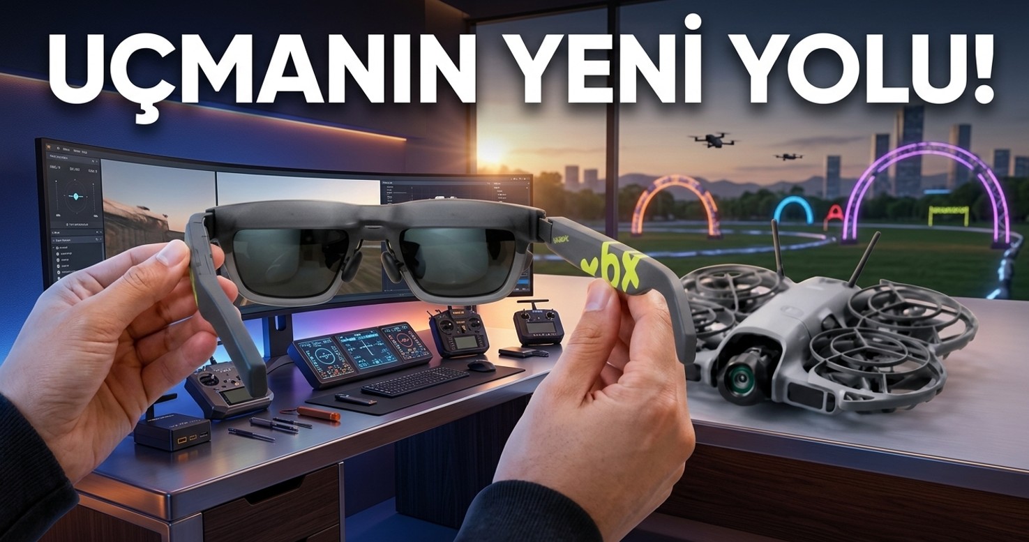 XREAL XBX A01+ Gözlükleri DJI Drone Pilotluğunu Dönüştürüyor