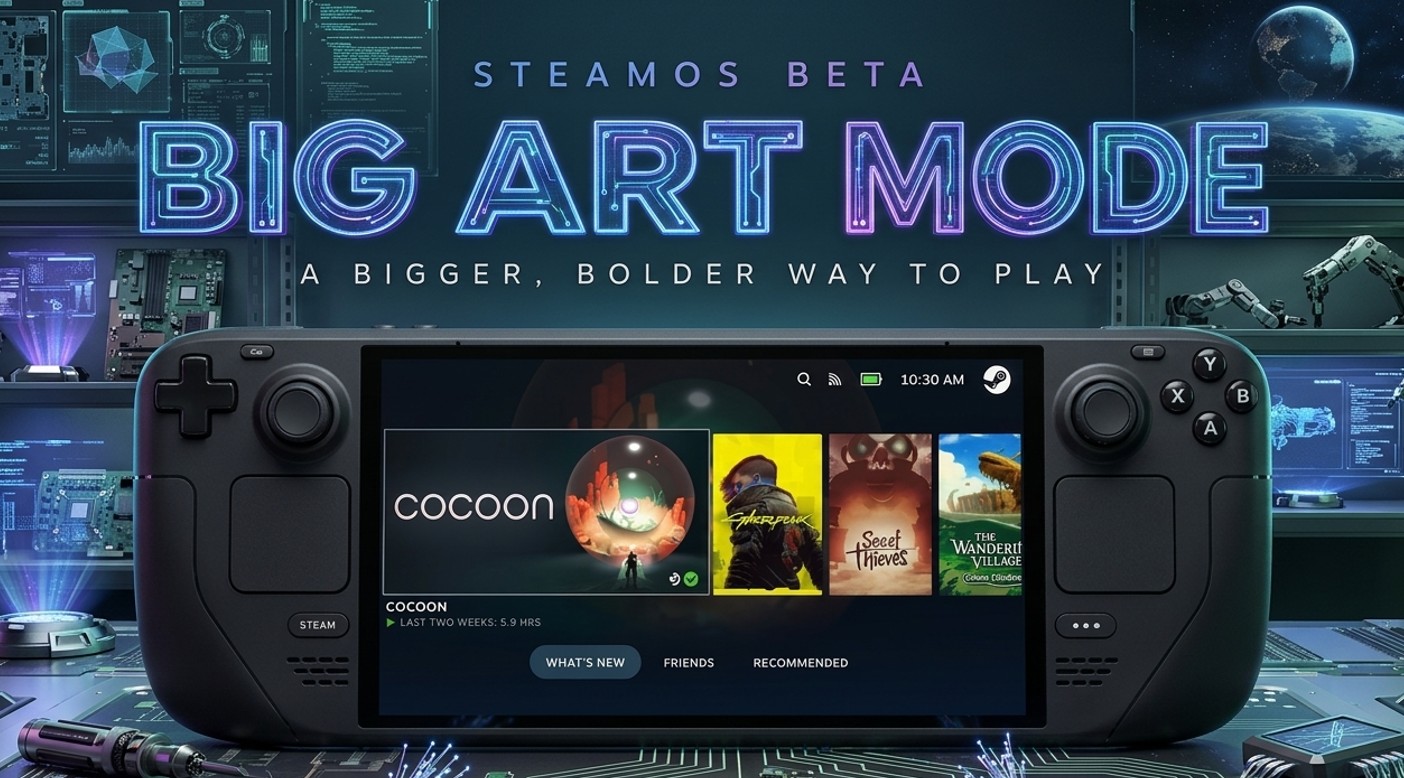 SteamOS Betası: Big Art Mode ile Yeni Dönem