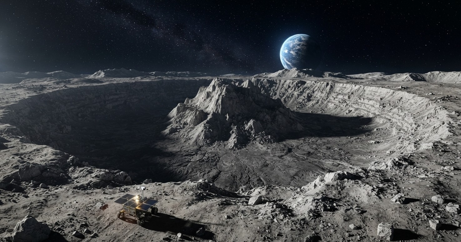 Yüzyılda Bir Kez Gerçekleşen Çarpışma: NASA, Ay’da Devasa Krater Buldu