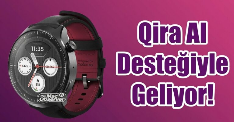 Motorola Moto Watch Ultra: Lenovo Qira AI ile Yeni Nesil Giyilebilir Deneyim
