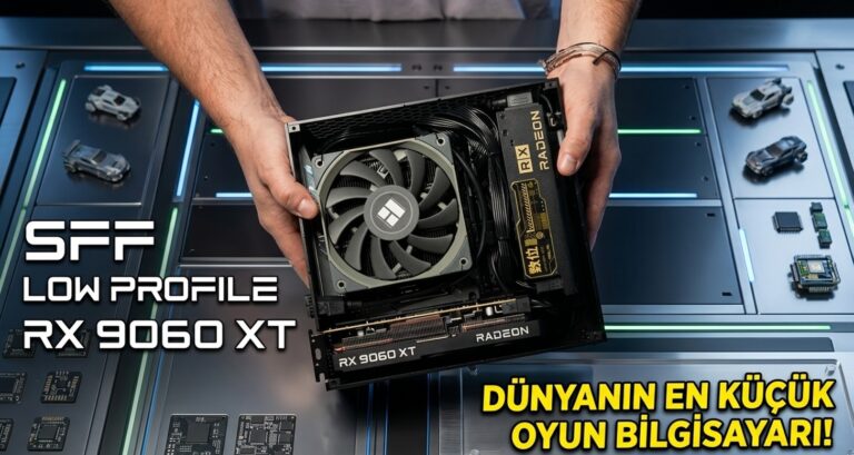 Dünyanın En Küçük RX 9060 XT Oyun Bilgisayarı: 4.6 Litre’lik Güç