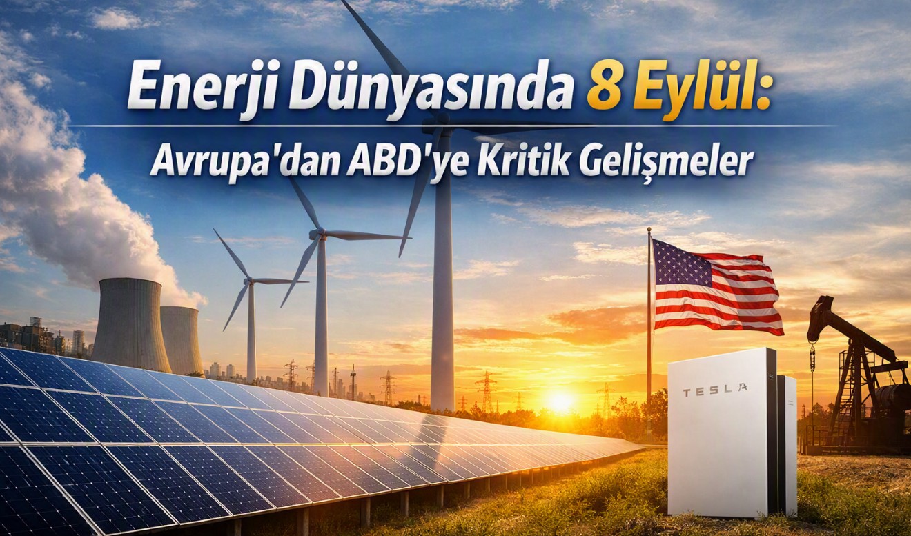 Enerji Dünyasında 8 Eylül: Avrupa’dan ABD’ye Kritik Gelişmeler