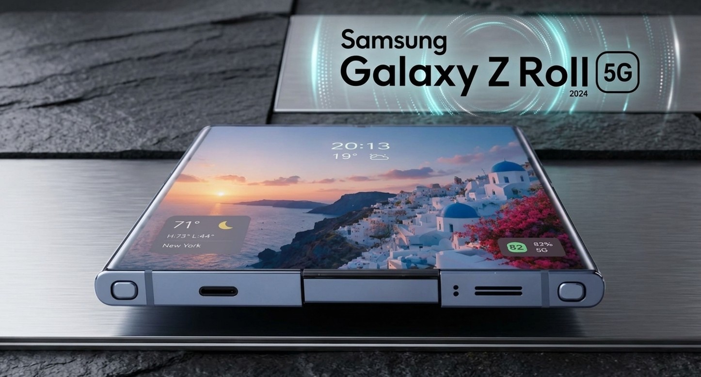 Telefon mu Tablet mi? Galaxy Z Roll İkisini Bir Arada Sunuyor