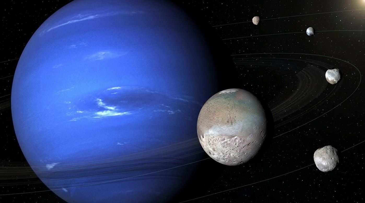 JWST, Neptün’ün Küçük Uydularında Beklenmedik Mineraller Keşfetti