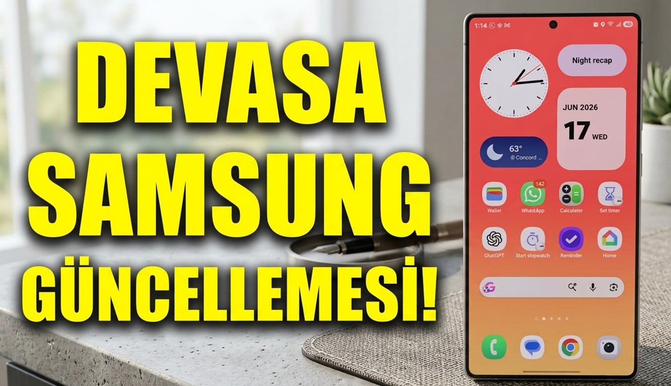 Samsung Galaxy Telefonları İçin 1GB+ Güncelleme