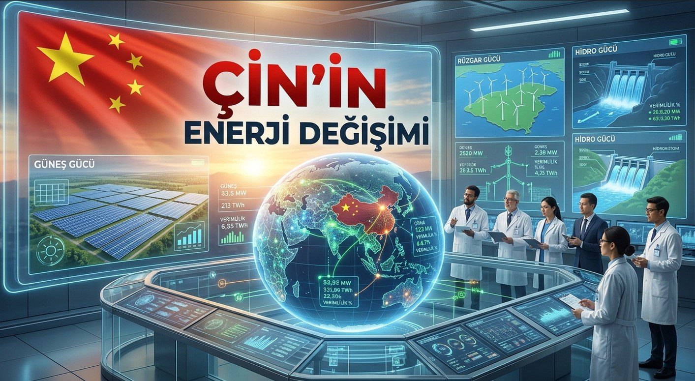 Çin, 2030'a Kadar 3.500 GW Yenilenebilir Enerji Kapasitesi Hedefliyor
