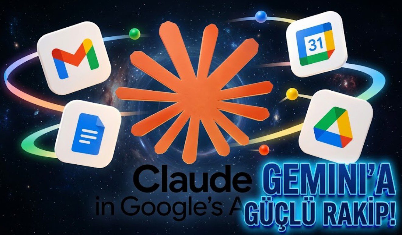 Claude Artık Google Workspace'te: Gemini'ye Güçlü Bir Rakip mi Geliyor?