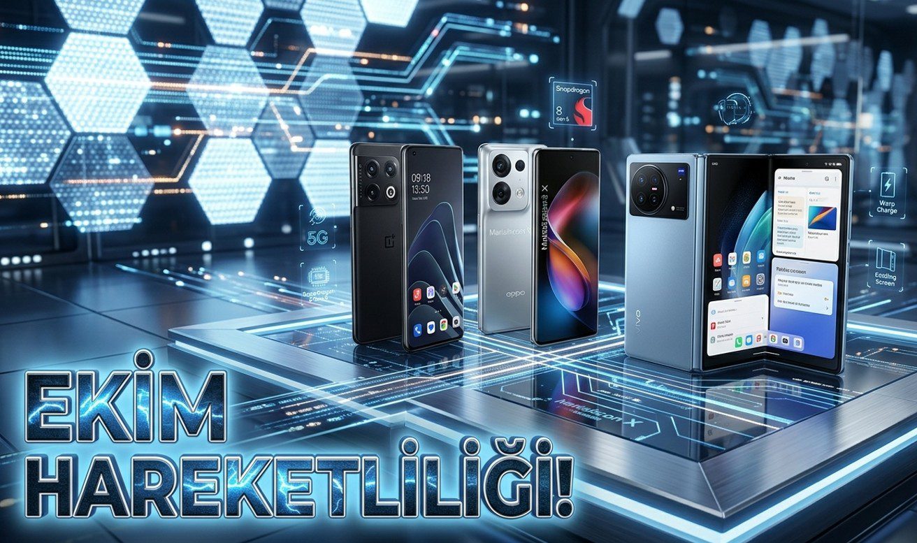 Akıllı Telefon Pazarında Ekim Hareketliliği: Dev Bataryalar, 200 MP Kameralar ve Katlanabilir Modeller Yarışıyor
