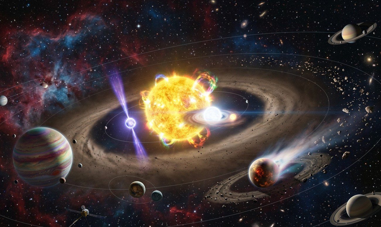 Astronomlar İlk Kez Gözlemledi: Bir Yıldız Komşusunu Yavaşça Yok Ediyor