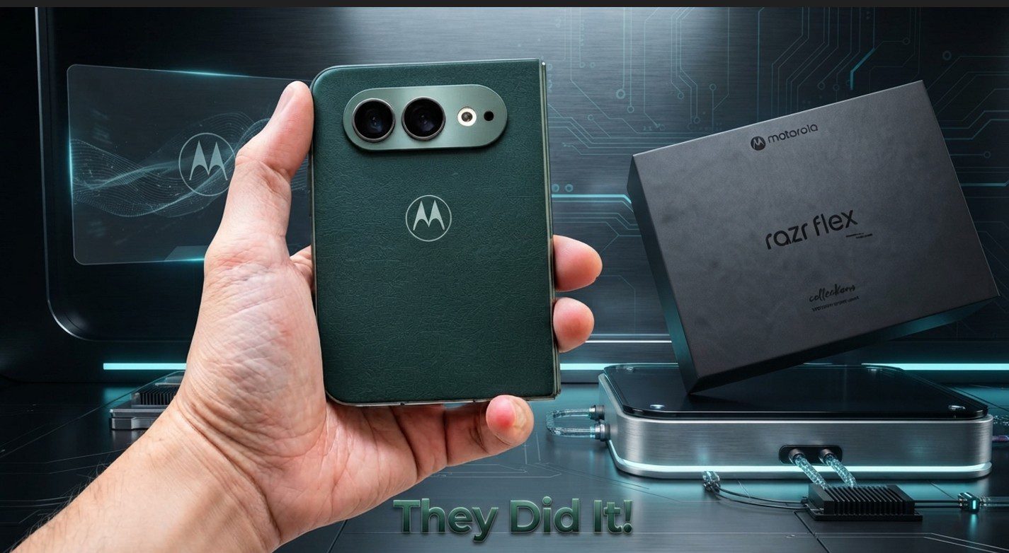 Motorola Razr Flex Sızıntıları Katlanabilir Telefon Pazarını Hareketlendirdi