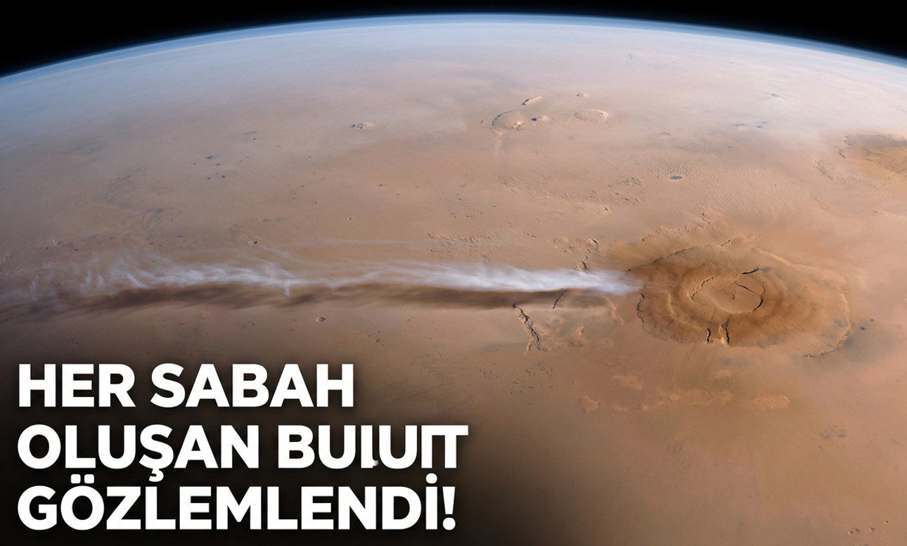 Mars'ın En Garip Bulutu Bilim İnsanlarını Şaşırttı: Arsia Mons Üzerinde Yeni Bir Gizem Ortaya Çıktı
