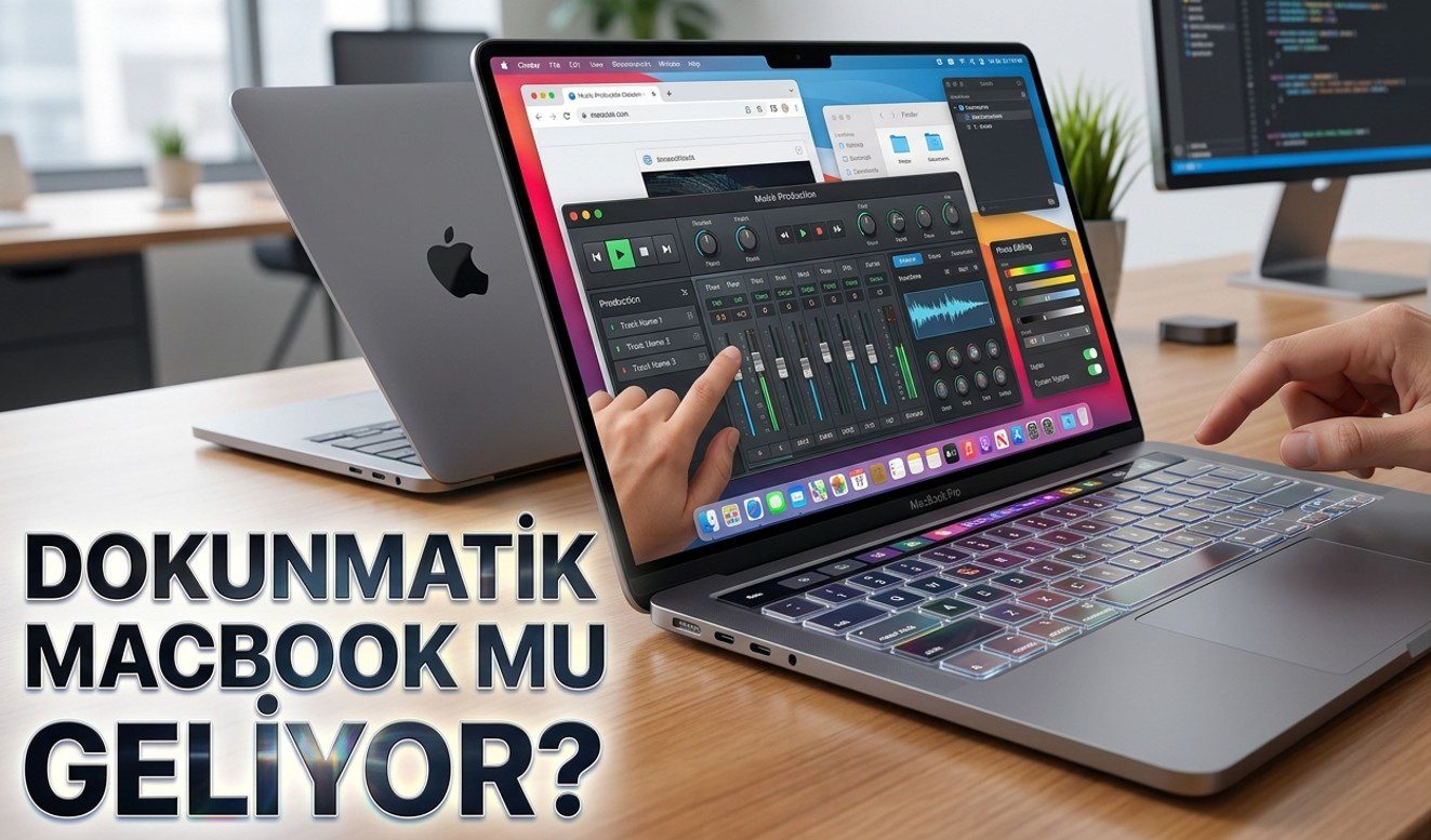 Apple'dan Tarihi Değişiklik Gelebilir: Dokunmatik MacBook İddiaları Güçleniyor