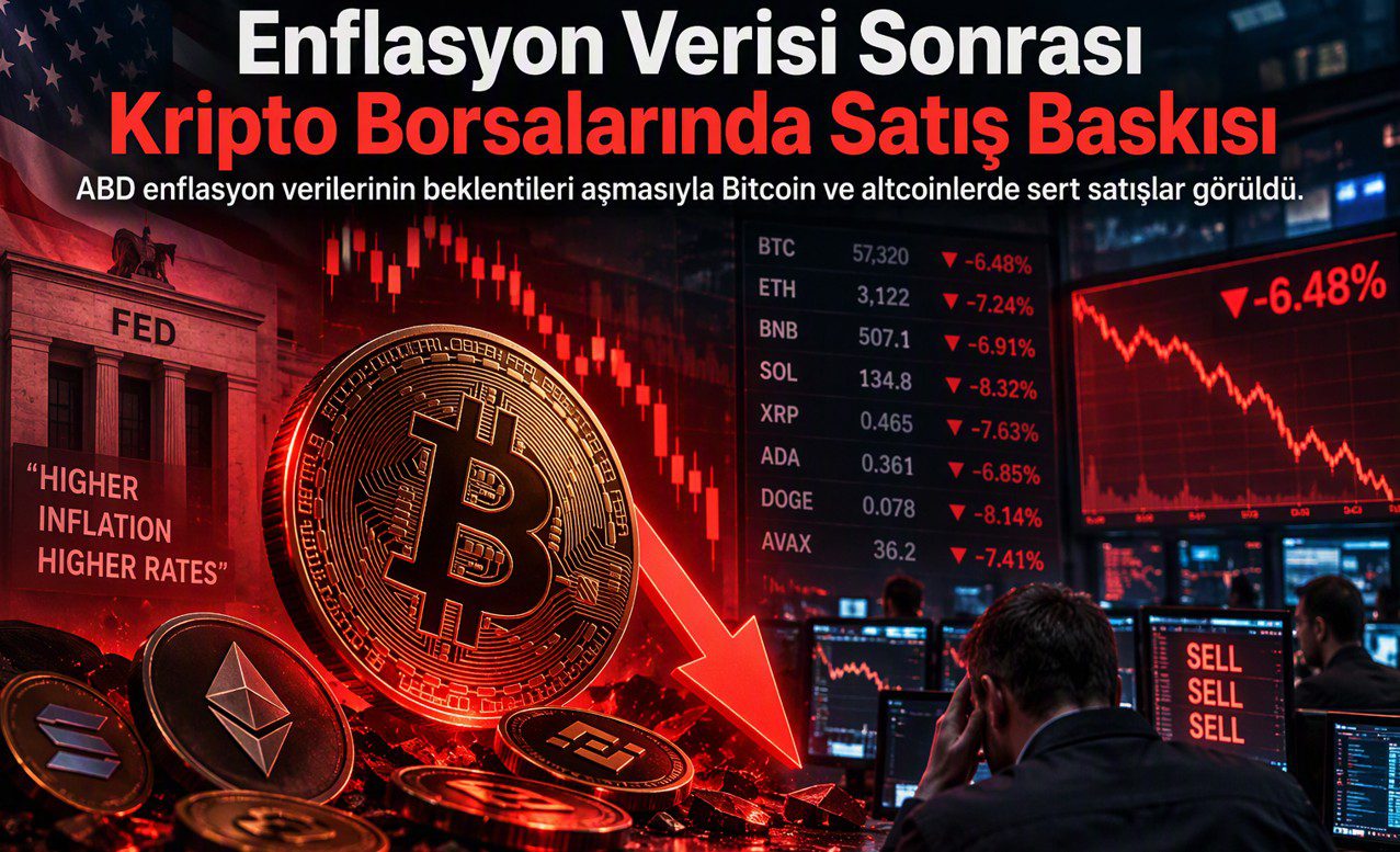 Enflasyon Verisi Sonrası Kripto Borsalarında Satış Baskısı