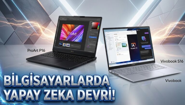 Yapay Zeka Bilgisayarları Dönemi Başladı: ASUS'tan Güçlü Hamle, Apple'dan Yeni Mac Sinyali