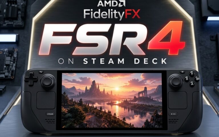 FidelityFX Super Resolution 4 Steam Deck'e Geliyor: Performans ve Görsel Kalite Dengesi Yeniden Tanımlanabilir