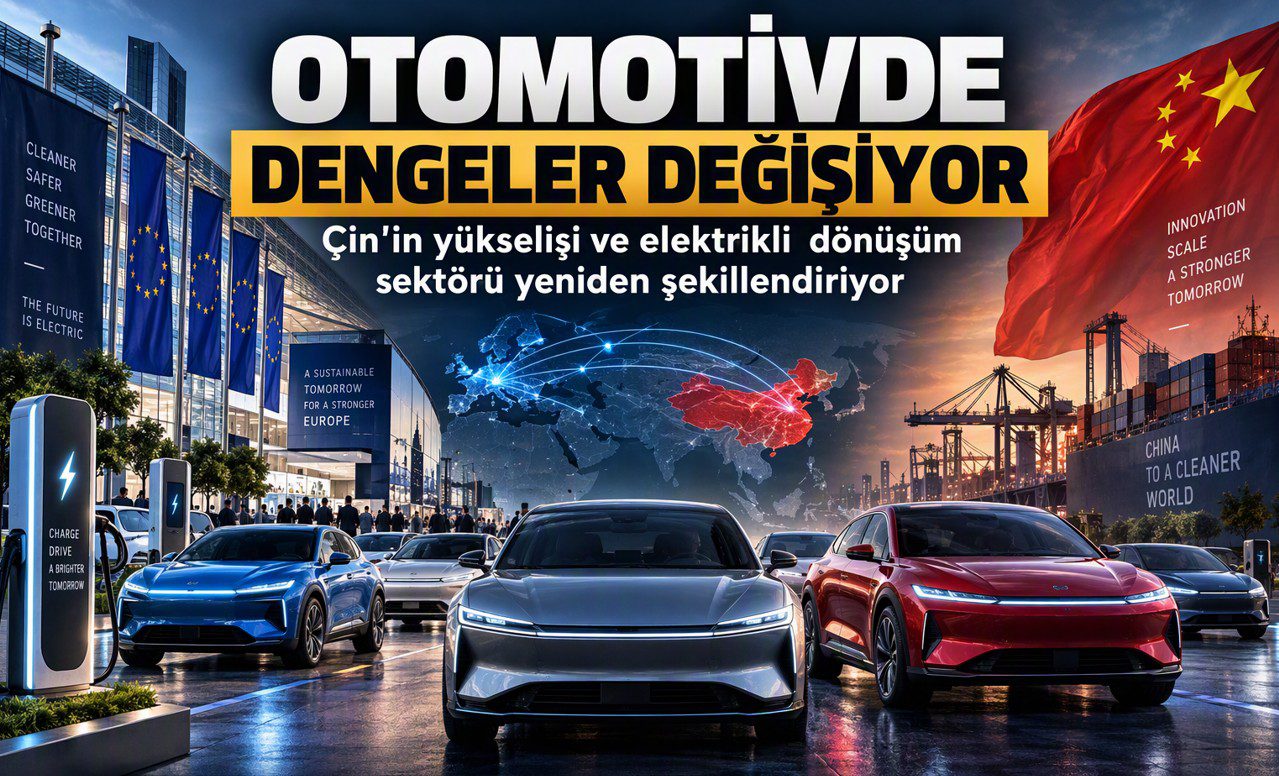 Otomotivde Dengeler Değişiyor: Çin'in Yükselişi ve Elektrikli Dönüşüm Sektörü Yeniden Şekillendiriyor