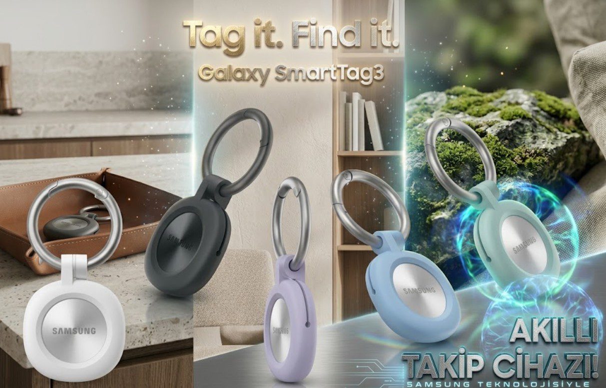 Samsung'un Galaxy SmartTag3'ü Sahneye Çıktı: Apple AirTag'e Güçlü Rakip