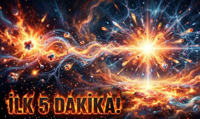 Evrenin İlk 5 Dakikasına Işık Tutan Keşif: Büyük Patlama'nın Kimyasal İzleri Daha Net Görüldü