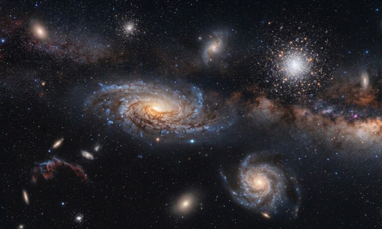 352 Saatlik Kozmik Maraton: Astrofotoğrafçı 110 Galaksi, Bulutsu ve Yıldız Kümesini Tek Bir Mozaikte Birleştirdi